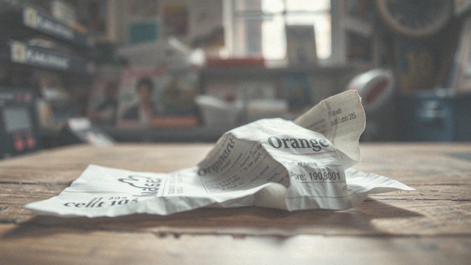 Co zawiera paragon przy doładowaniu?