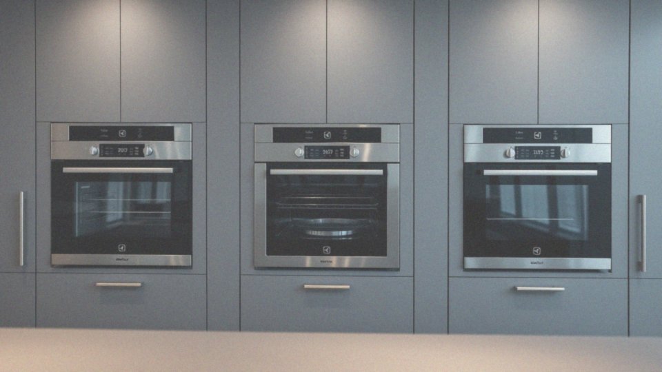 Jakie kolory są dostępne w linii piekarników parowych Electrolux?