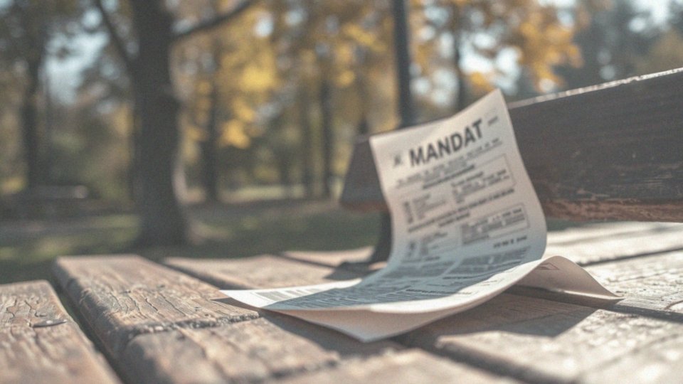 Jakie są skutki błędnych danych w mandacie?