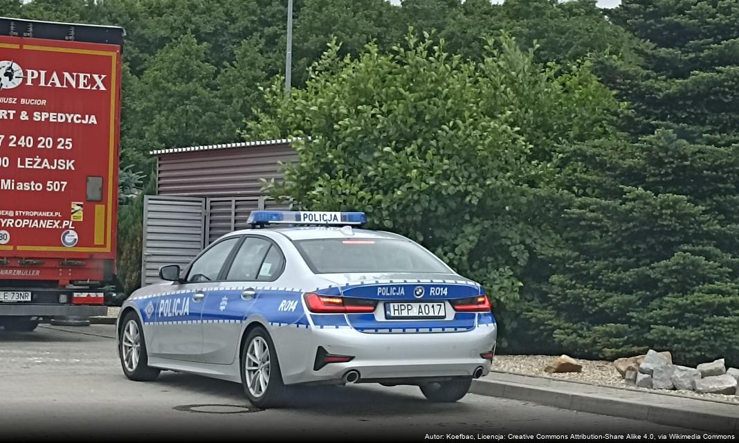 Wypadek drogowy w gminie Stare Pole – kierujący bez obrażeń